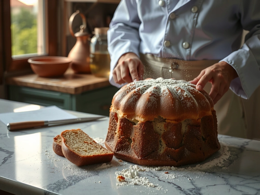 Dettaglio alveolatura lievitato